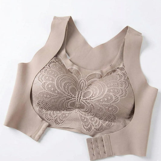 Front Open Wireless Lace Bra – Comfortable Support for Everyday Wear