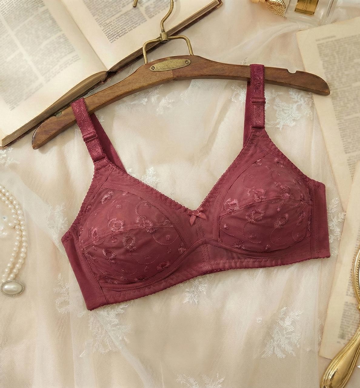 Cotton Bra Fancy breathable set of 2 pcs cotton Bra