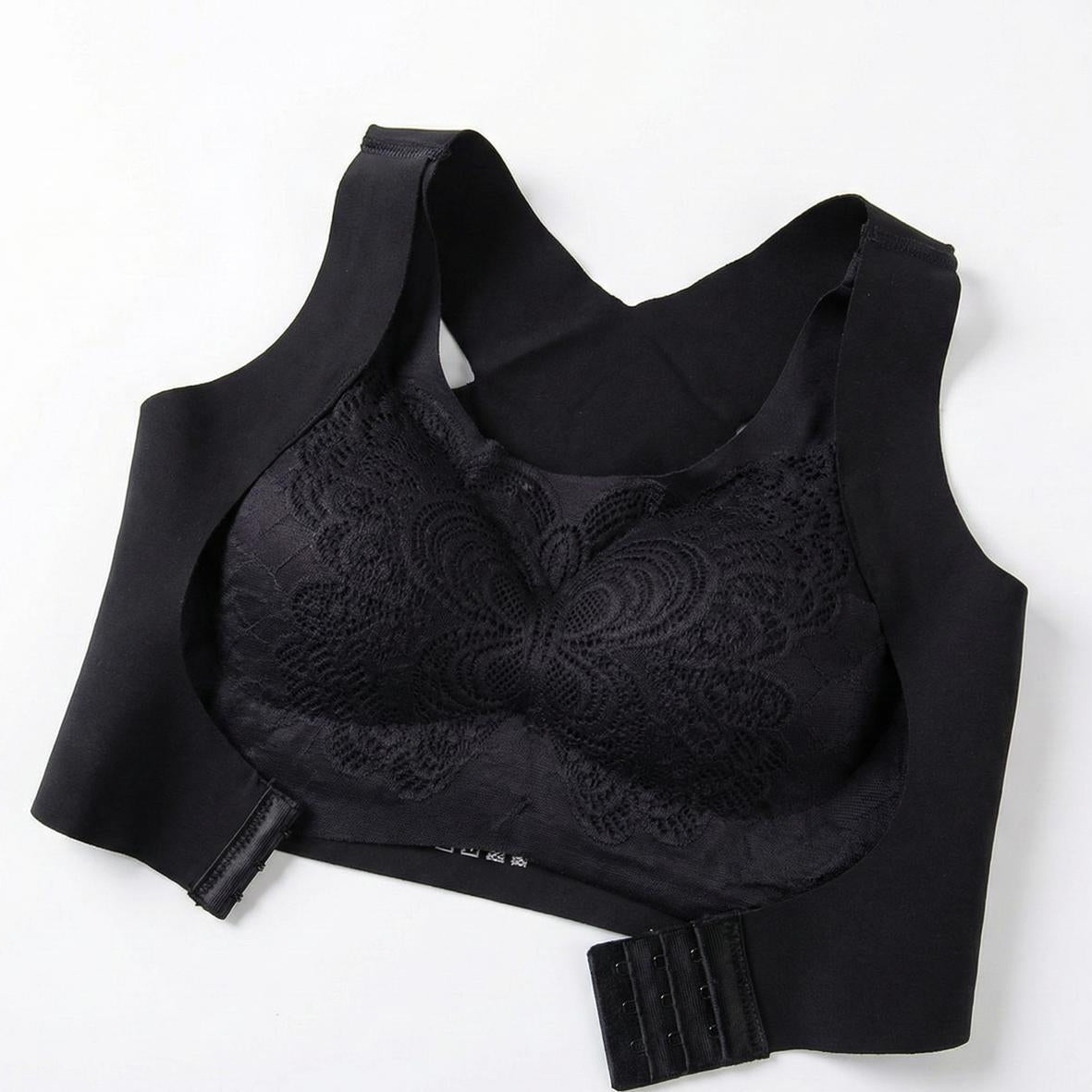 Front Open Wireless Lace Bra – Comfortable Support for Everyday Wear